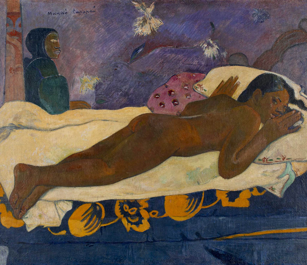 Spirit of the ancestors watching (After Gauguin), 2020