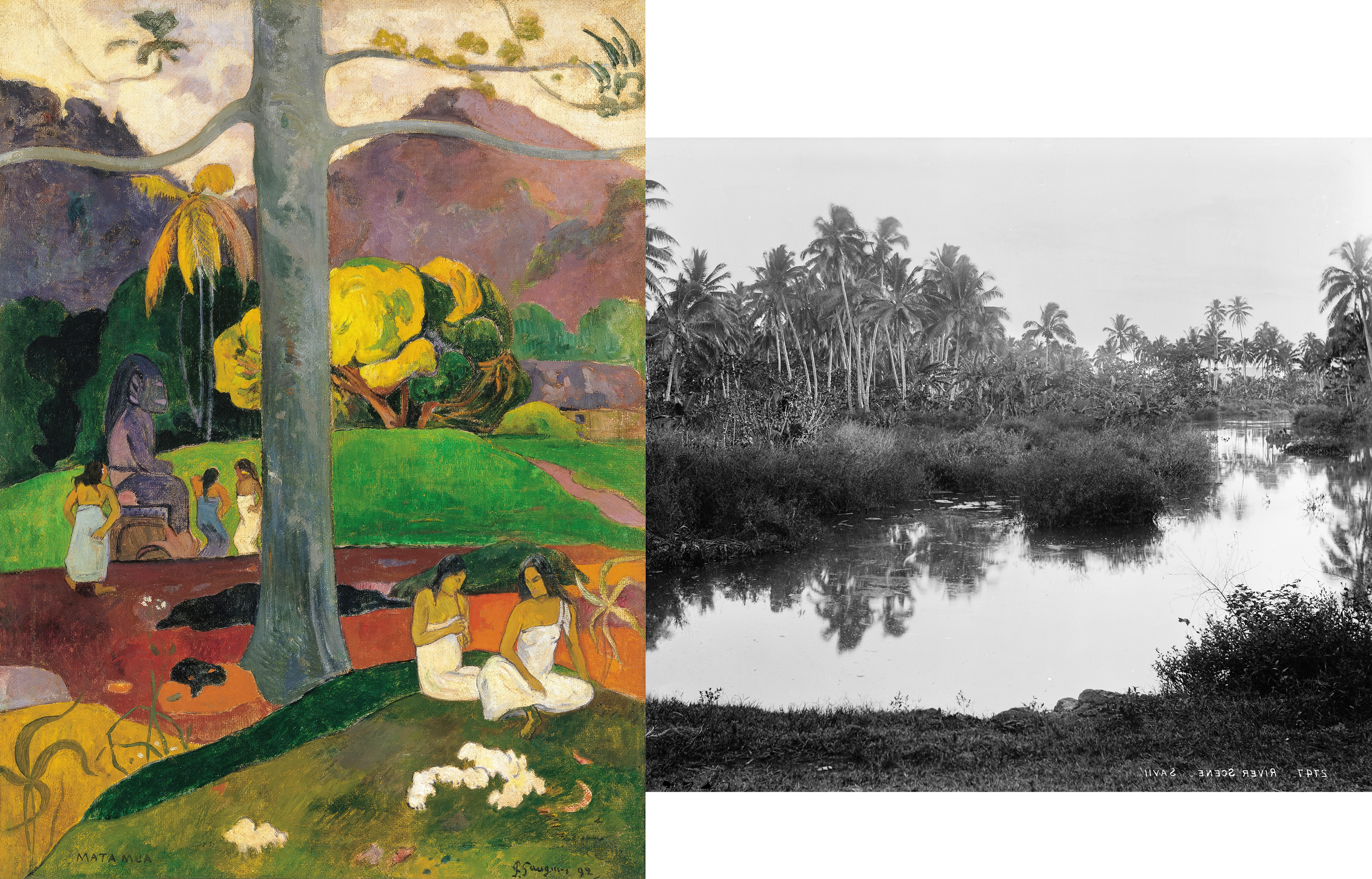 Mata Mua (After Gauguin) 2023